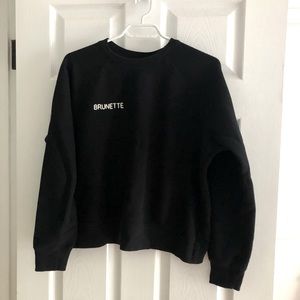 Brunette The Label Sweatshirt
